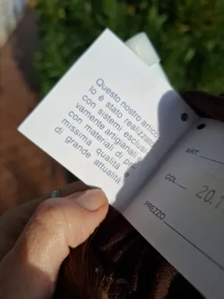 Scaldacollo in lana marrone con pelliccia