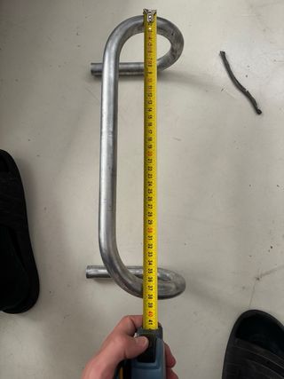 Manillar carretera vintage metal