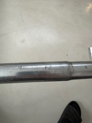 Manillar carretera vintage metal