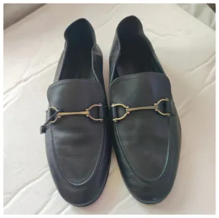 Mocasines Massimo Dutti Negros Talla 38