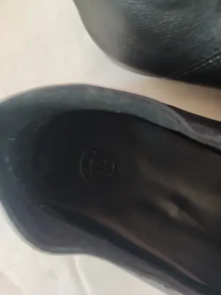 Mocasines Massimo Dutti Negros Talla 38