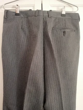 Pantalón de chaqué gris