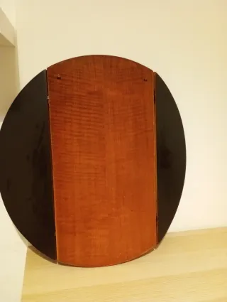 Espejo Retro Madera y Cristal