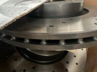 Discos de freno  Brembo perforados para golf