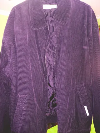 Chaqueta Pana Hombre Green Coast  negra