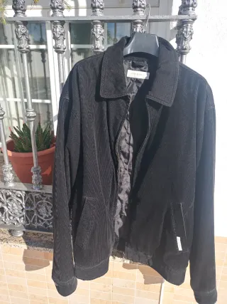 Chaqueta Pana Hombre Green Coast  negra