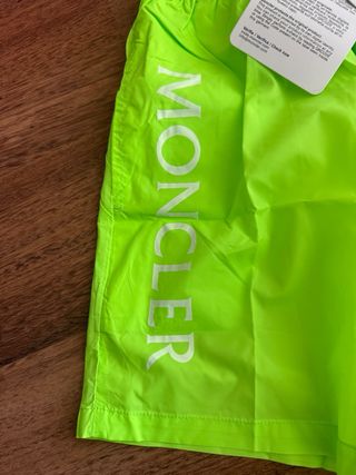 Bañador Moncler Verde Talla M