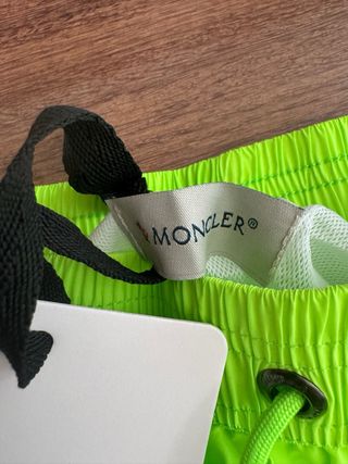Bañador Moncler Verde Talla M