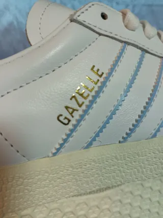 Adidas Gazelle Bianco Oro