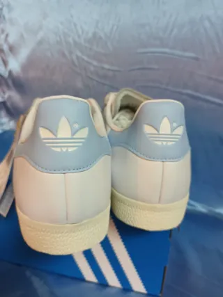 Adidas Gazelle Bianco Oro