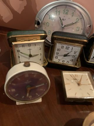 Set di 7 sveglie vintage