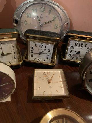 Set di 7 sveglie vintage