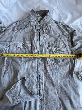 Camisa vaquera gris Denim Lefties