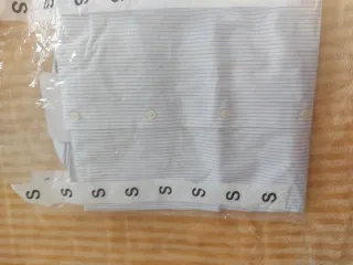 Camisa MNG Rayas Azul Talla S