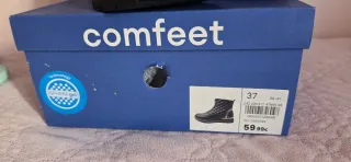Botas Comfeet Negras Talla 37