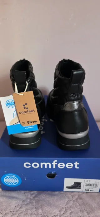 Botas Comfeet Negras Talla 37