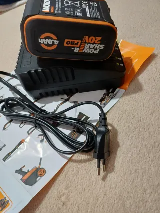 Cargador y Batería Worx 20V 4.0Ah