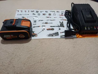 Cargador y Batería Worx 20V 4.0Ah