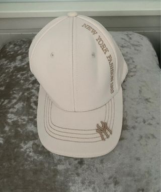 Gorra unisex beige New York Fashion 1903