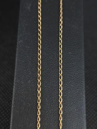 Cadena oro 18k fina estilo Bilbao