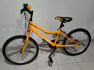 Bicicleta Infantil Aro 20 Naranja