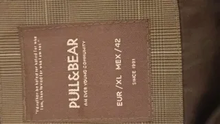 Chaqueta juvenil Pull&Bear XL