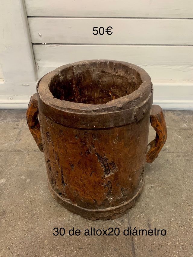 Antigos cubos medidor