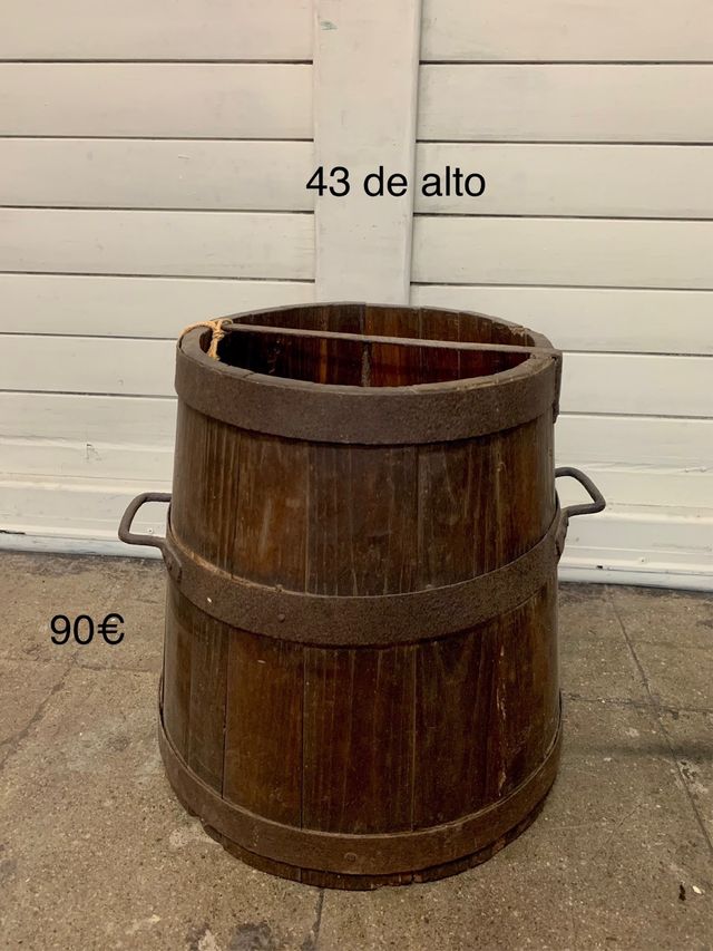 Antigos cubos medidor