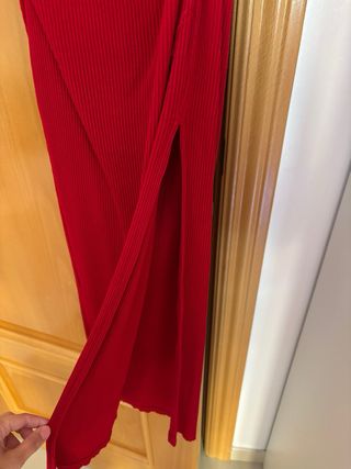 Vestido largo rojo