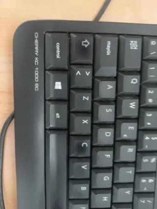 Teclado Cherry KC 1000 con lector chip