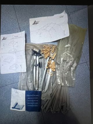 Tienda de campaña familiar 4 plazas