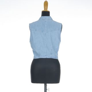Top Camicia Daily Blue 100% Tencel tg 42 - M Blu