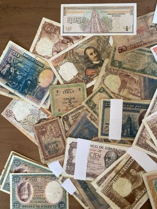 Lote Billetes Extranjeros Varios