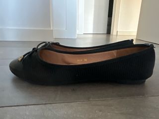 Bailarinas negras usadas 1 vez