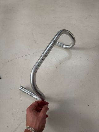 Manillar carretera aluminio antiguo