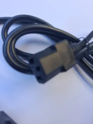 Cable de alimentación Europlug monitor portatil pc