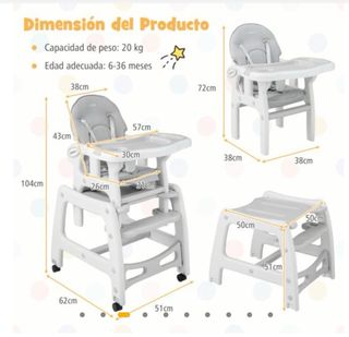 Trona 3 en 1 Costway