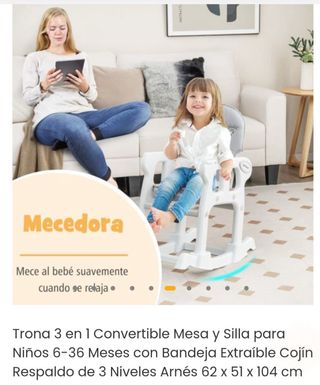 Trona 3 en 1 Costway