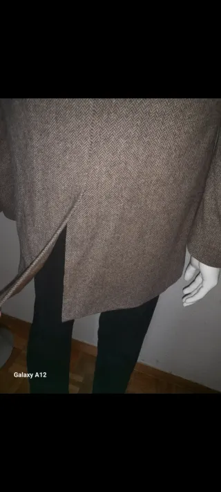 Blazer y Chaleco Massimo Dutti Marrón/Gris de lana