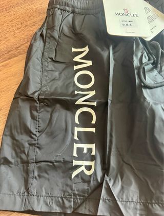 Bañador Moncler Negro Talla M