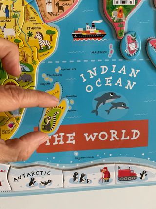 Mapa del Mundo Infantil Jonod