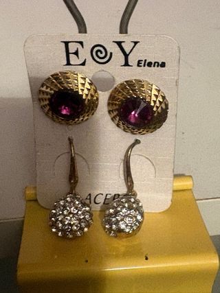 Lote de 10 pares de pendientes por 1️⃣0️⃣€