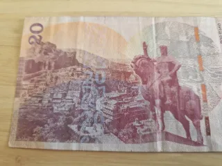 Billete 20 Lari Georgia