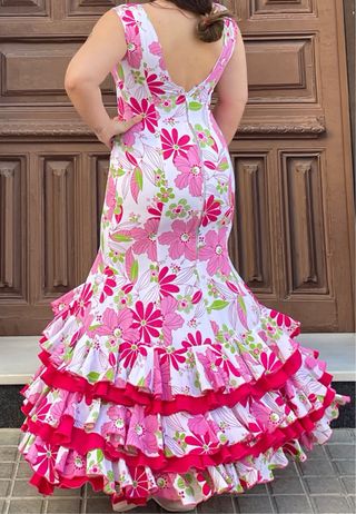 Traje de Flamenca Elástico Talla 404244