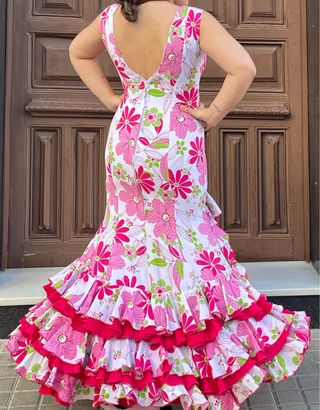 Traje de Flamenca Elástico Talla 404244