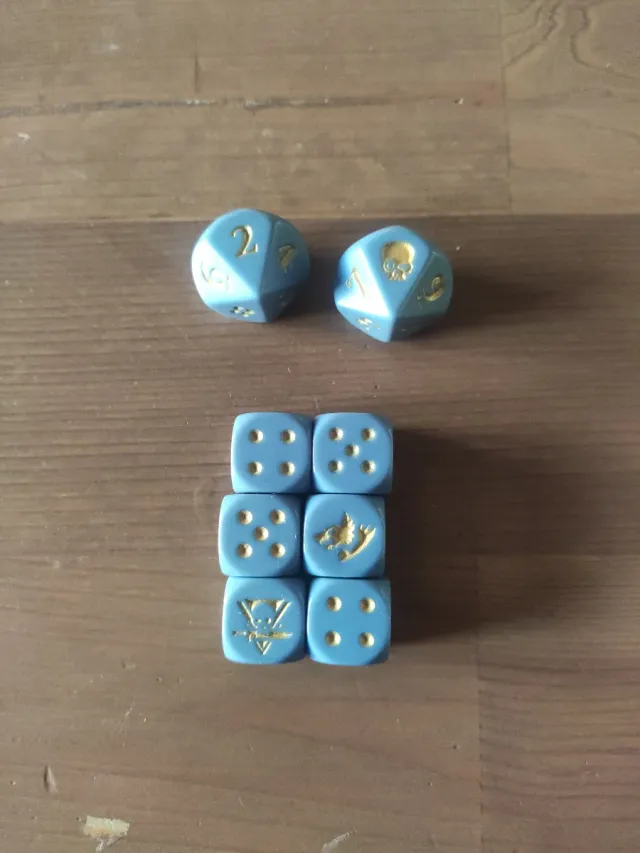 Dados Kill Team Lobos Espaciales Oficiales