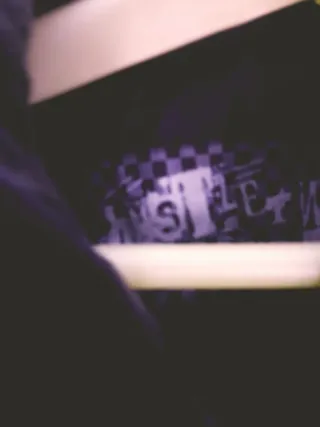 Parka encerada verde oscuro gris