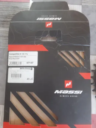 Plato Massi 34T CNC 7075/T6 Nuevo