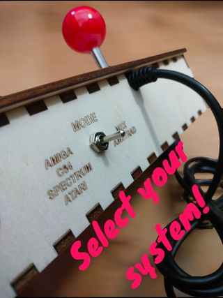 Joystick Twinstick Pro. Amiga, MSX, Atari, Amstrad