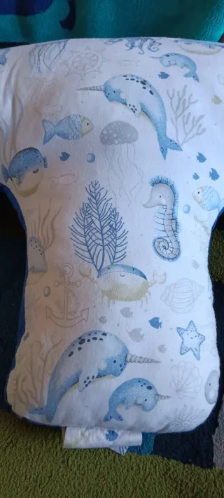 Cojín Mellizos Bellochi Animales Marinos